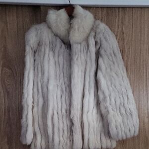 Saga Furs Luxurious Cream Teddy Jacket